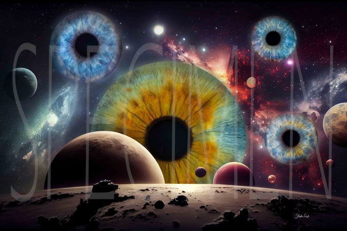 Mise en scène iris dans Galaxie